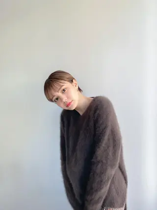 ショート カラー Takuma Suzuki中目黒のヘアスタイル