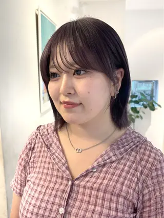 ショート 西田  美侑/ 前髪・顔周りカットのヘアスタイル