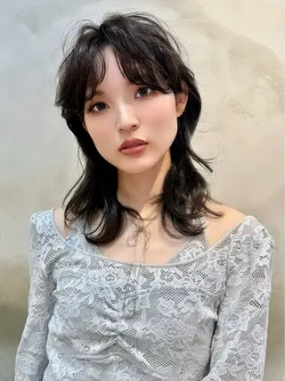 ミディアム ショート/ボブ manakaのヘアスタイル