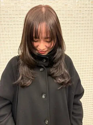 ロング カラー 🎀レイヤー/パーマ カラー/ai🎀のヘアスタイル