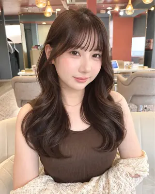 セミロング レイヤー/メンズ 竹田凪儀のヘアスタイル