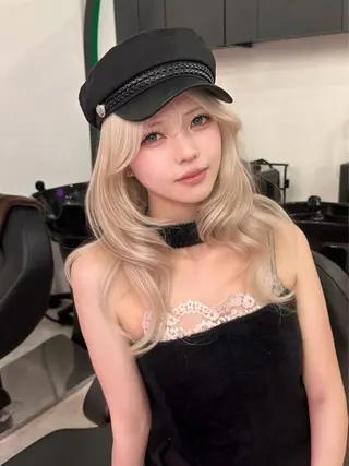 ロング カラー 上品モテヘア🩶 karen🩶のヘアスタイル
