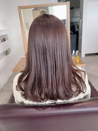 ロング カラー HAREru. モデル募集【戸塚】のヘアスタイル