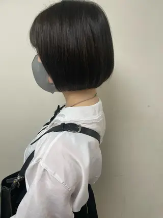 ショート カラー パーマ ヘアアレンジ マツエク・マツパ アイブロウ テラ mimi.のマツエク・マツパデザイン