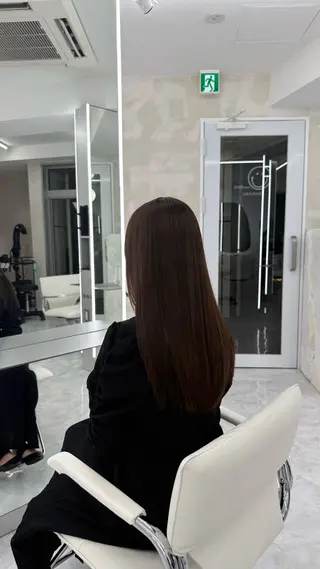 ロング カラー 透明感カラー 💋🩷りなのヘアスタイル