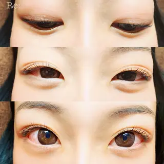 マツエク・マツパ Lash Re:のマツエク・マツパデザイン