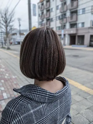 ショート カラー 【泉中央】CLASS 中村のヘアスタイル