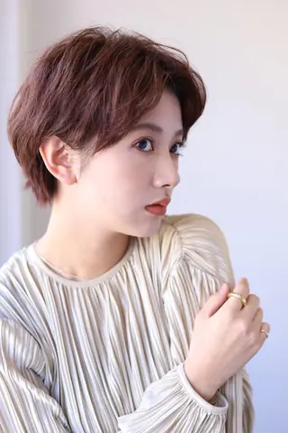 ショート 植野/新宿 高田馬場のヘアスタイル