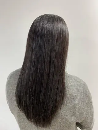 ロング 髪質改善 メンズパーマゆうひのヘアスタイル