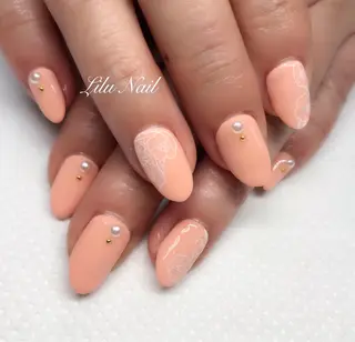 ネイル モチの良さ◉ フィルインネイル♡のネイルデザイン