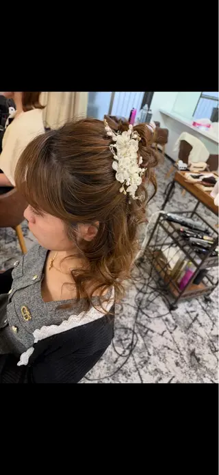 セミロング とっぴ クオーレのヘアスタイル