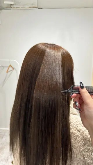 ロング カラー piLLon mayuのヘアスタイル