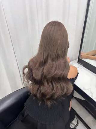 ロング ブリーチ/エクステ モデル募集中🖤のヘアスタイル