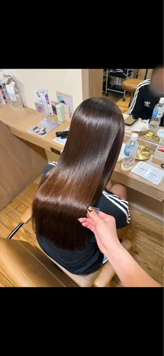 ロング ioe/髪質改善/ カラー/いしなべさえのヘアスタイル