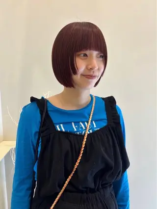 ショート カラー glad hairのヘアスタイル