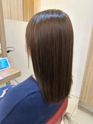 カラー ナチュラルヘア 神田一瑳のヘアスタイル