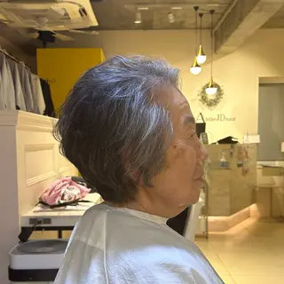 ショート 笹木 菜々子のヘアスタイル