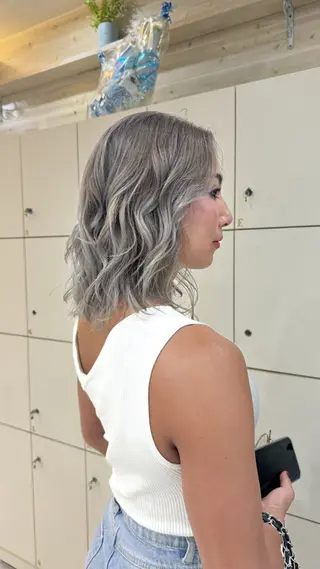 ミディアム カラー Seeknext // Rukaのヘアスタイル