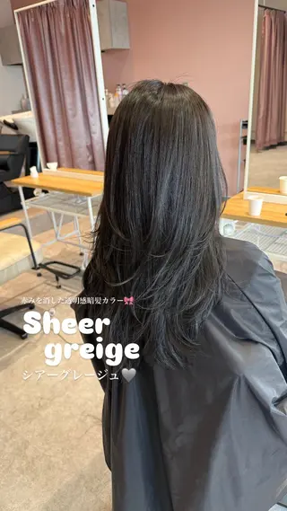 ロング カラー MACARON 宇根 幸恵🎀のヘアスタイル