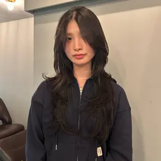 ロング カラー 原宿/透明感カラー 🌴yacoのヘアスタイル