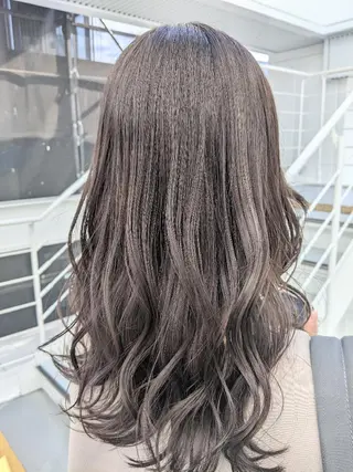 ロング 美髪矯正 キョウスケのヘアスタイル