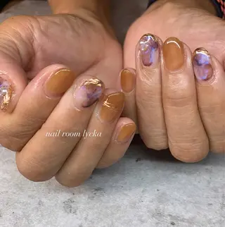 ネイル ネイルルームリッカ 𝐦𝐚𝐲𝐮のネイルデザイン
