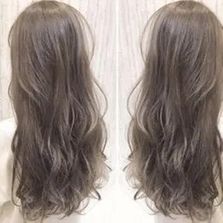 ロング カラー ヘアアレンジ 【公式】amble luxe池袋東口🩷のヘアスタイル