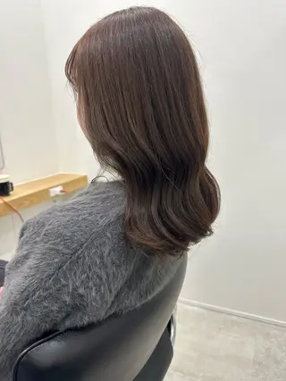 セミロング カラー レイヤー/ヘアセット 💐nao.のヘアスタイル