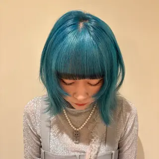カラー やまき さきねのヘアスタイル