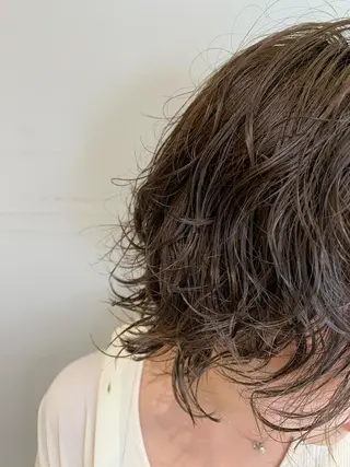 ショート カラー パーマ 🦖鶴岡 香純🦖のヘアスタイル