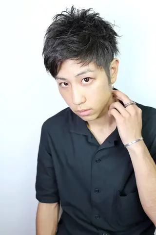 ショート メンズ 中村 梨沙のマツエク・マツパデザイン