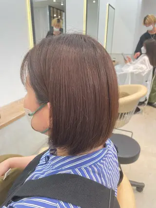 ショート レイヤーカット 瑠輝のヘアスタイル