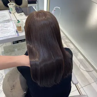 ミディアム カラー パーマ Hina🫧透明感 /上品/モテ🫧のヘアスタイル