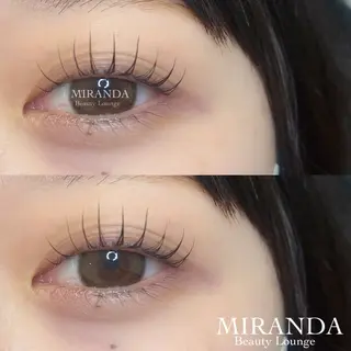 マツエク・マツパ MIRANDA maikaのマツエク・マツパデザイン