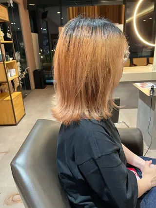 ミディアム 坂本 翔のヘアスタイル