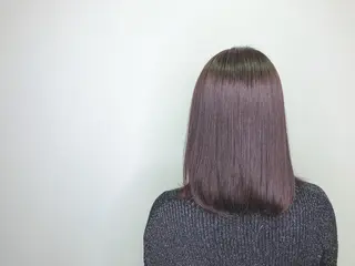 ミディアム カラー 💜髪質改善美髪💜 星野清光のヘアスタイル