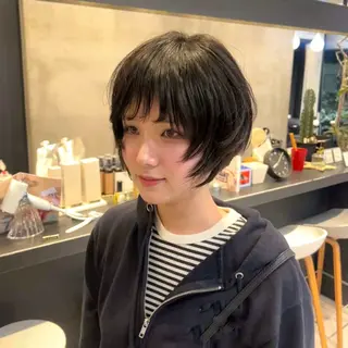 ショート 安福 椎南のヘアスタイル