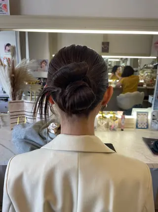 ロング 六本木0分ヘアセット ヘアメイクのヘアスタイル