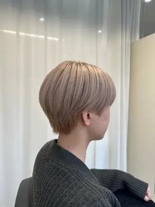 カラー jiji /北四番丁 押切瑠奈のヘアスタイル