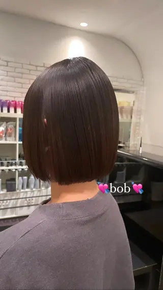 ショート ♡レイヤーボブ パーマ/うらら♡のヘアスタイル