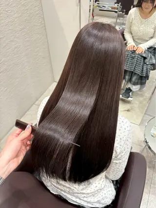 ロング カラー 川又 心那のヘアスタイル
