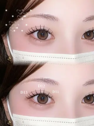マツエク・マツパ Froom🎀 hinataのマツエク・マツパデザイン