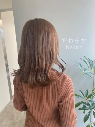 ミディアム カラー ヘアアレンジ ボブ /ニュアンス/ satomi🧸💖のヘアスタイル