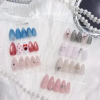 カラー アイ ໒꒱のネイルデザイン