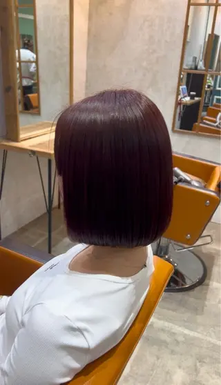 ショート カラー 岡田 はるのヘアスタイル