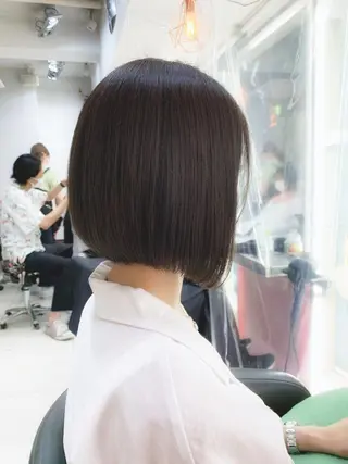 ショート 似合わせボブ🫧 丸みショート藤本のヘアスタイル