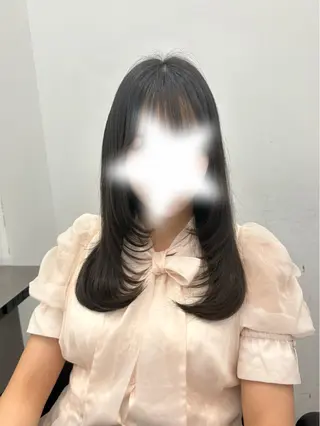 ミディアム Core髪質改善× カラーリストHaruのヘアスタイル