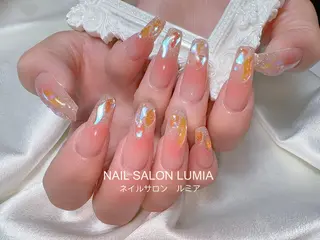 ネイル ネイルサロン ルミア Lumia 店長施術のネイルデザイン