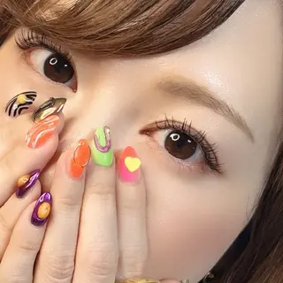 マツエク・マツパ LEDエクステ🖤 natsu🖤のマツエク・マツパデザイン