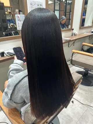 ロング パーマ 💙美髪救世主💙 関華蓮のヘアスタイル